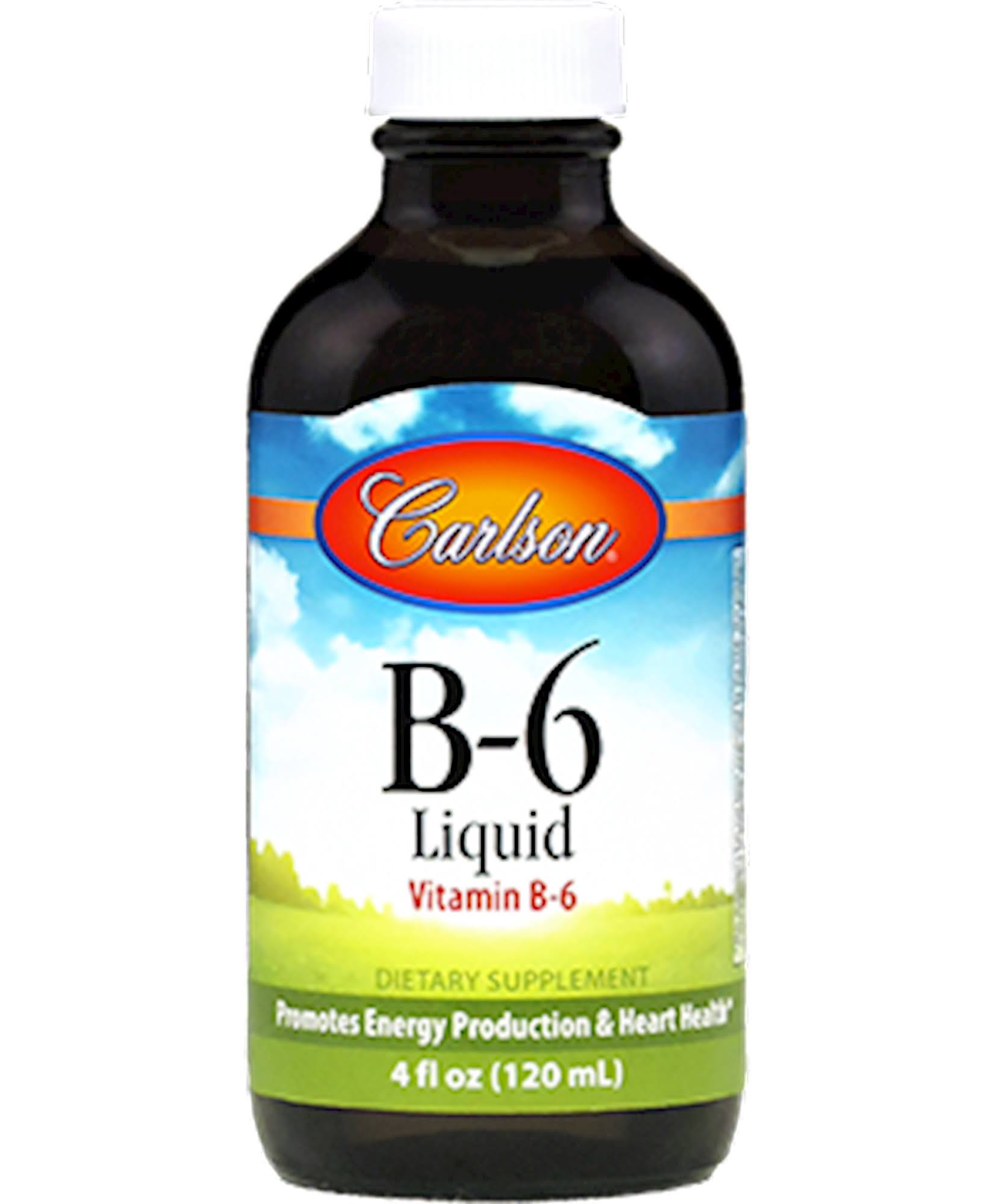 Carlson Labs Vitamin B-6 Supplement - Liquid, 120ml