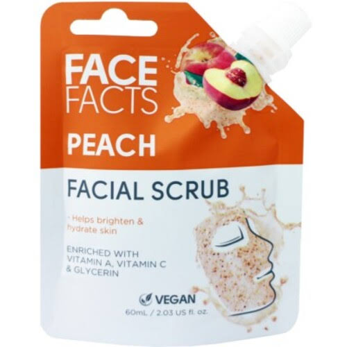 Face Facts Facial Scrub Peach 60 ml
