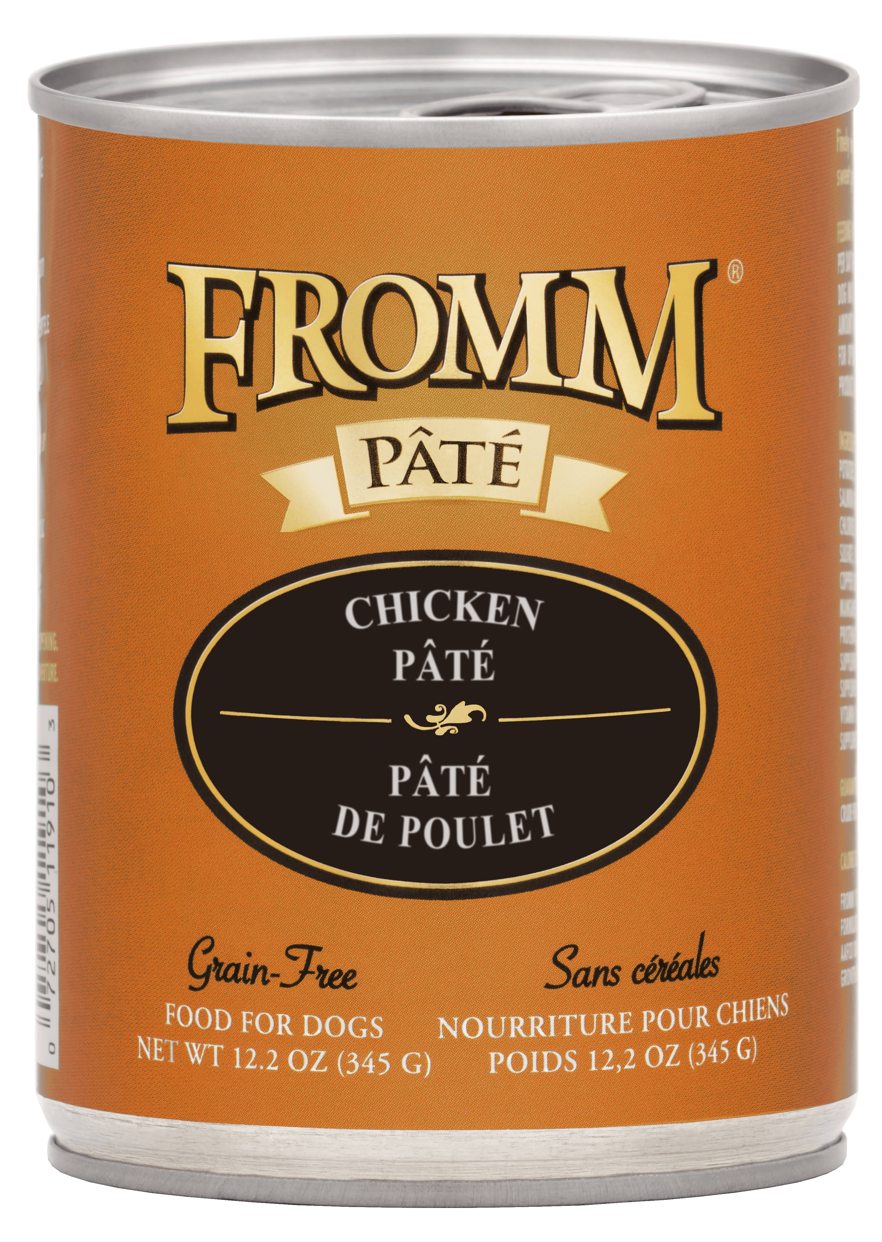 Fromm Pate Grain-Free Chicken Pate Canned Dog Food 12.2oz/12