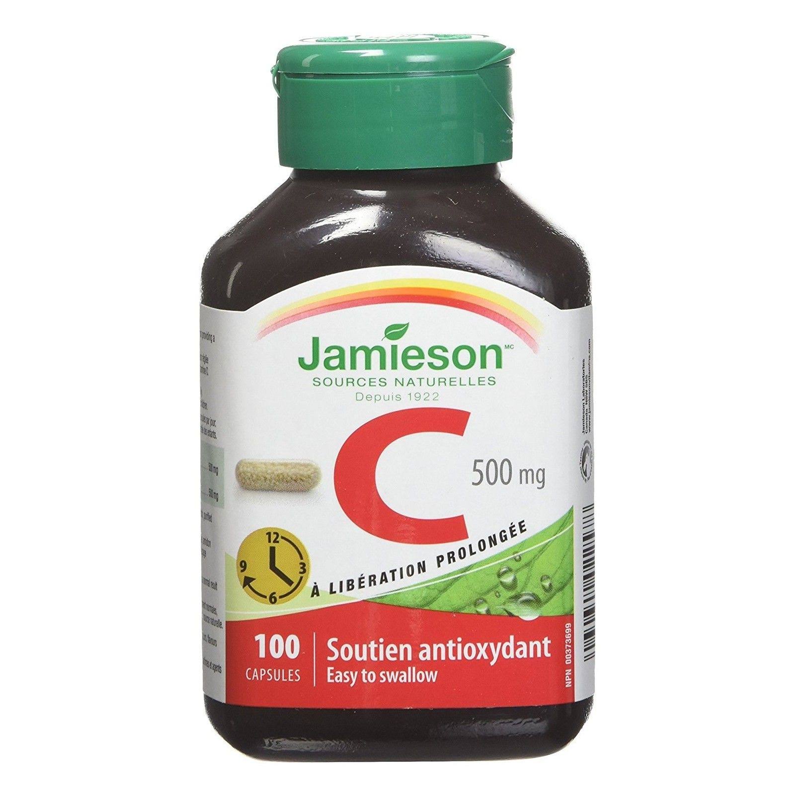 Jamieson Vitamin C 500 MG Timed Release Capsule