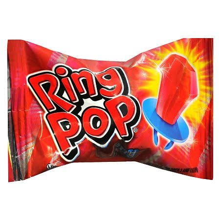 Ring Pop Candy - Cherry