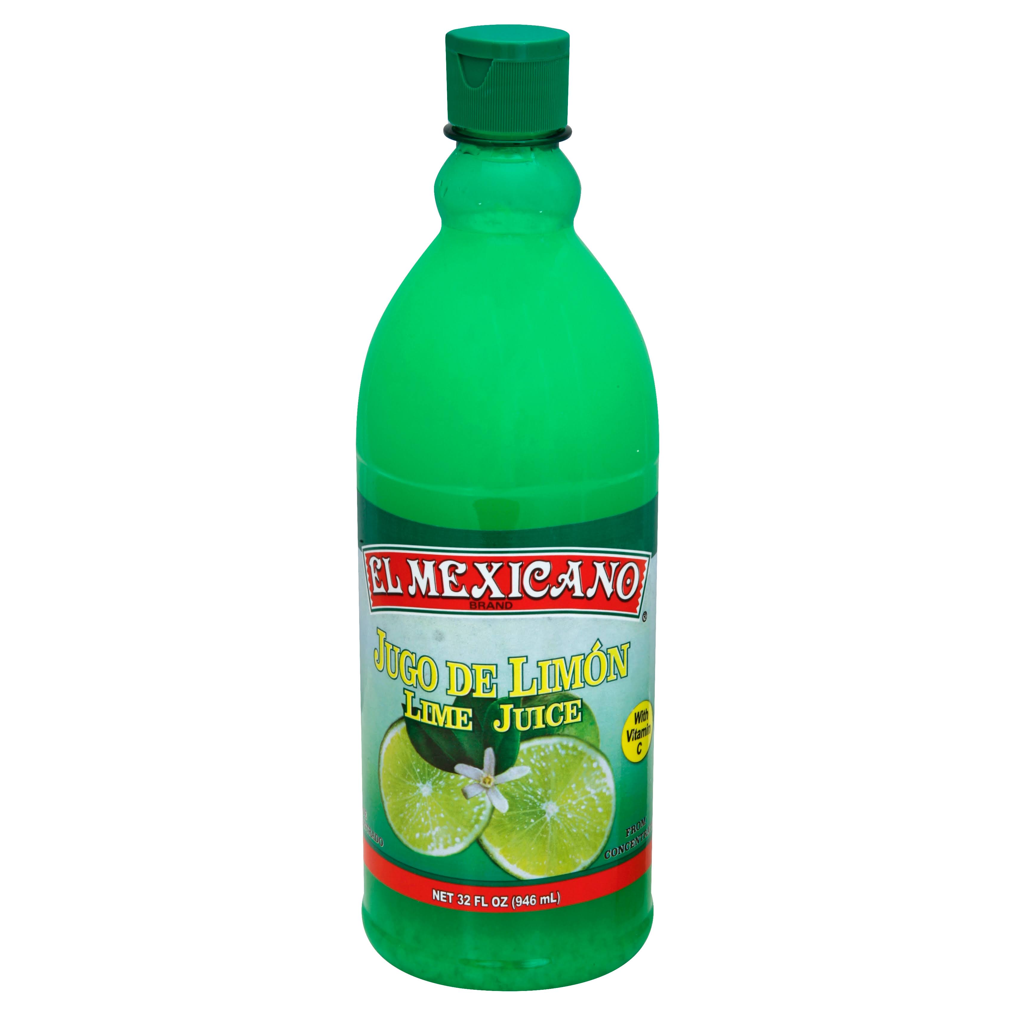 El Mexicano Lime Juice - 32oz