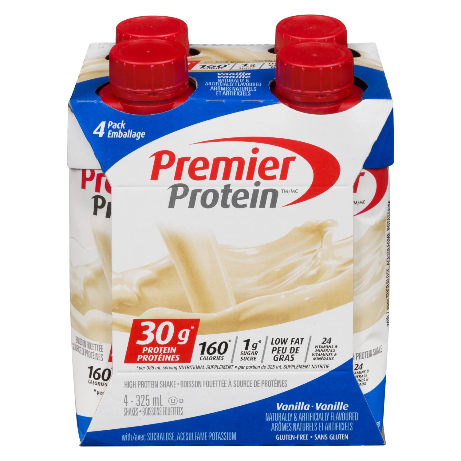 Premier Protein Shake - Vanilla, 30g, 4ct