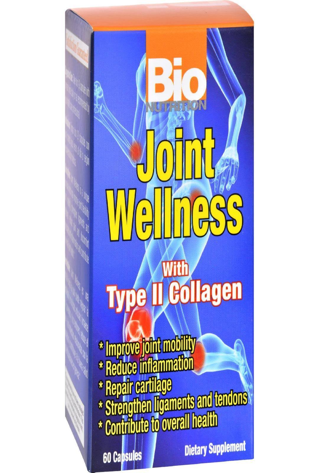 Bio Nutrition 1086107 Joint Wellness Dietary Supplement - 60ct