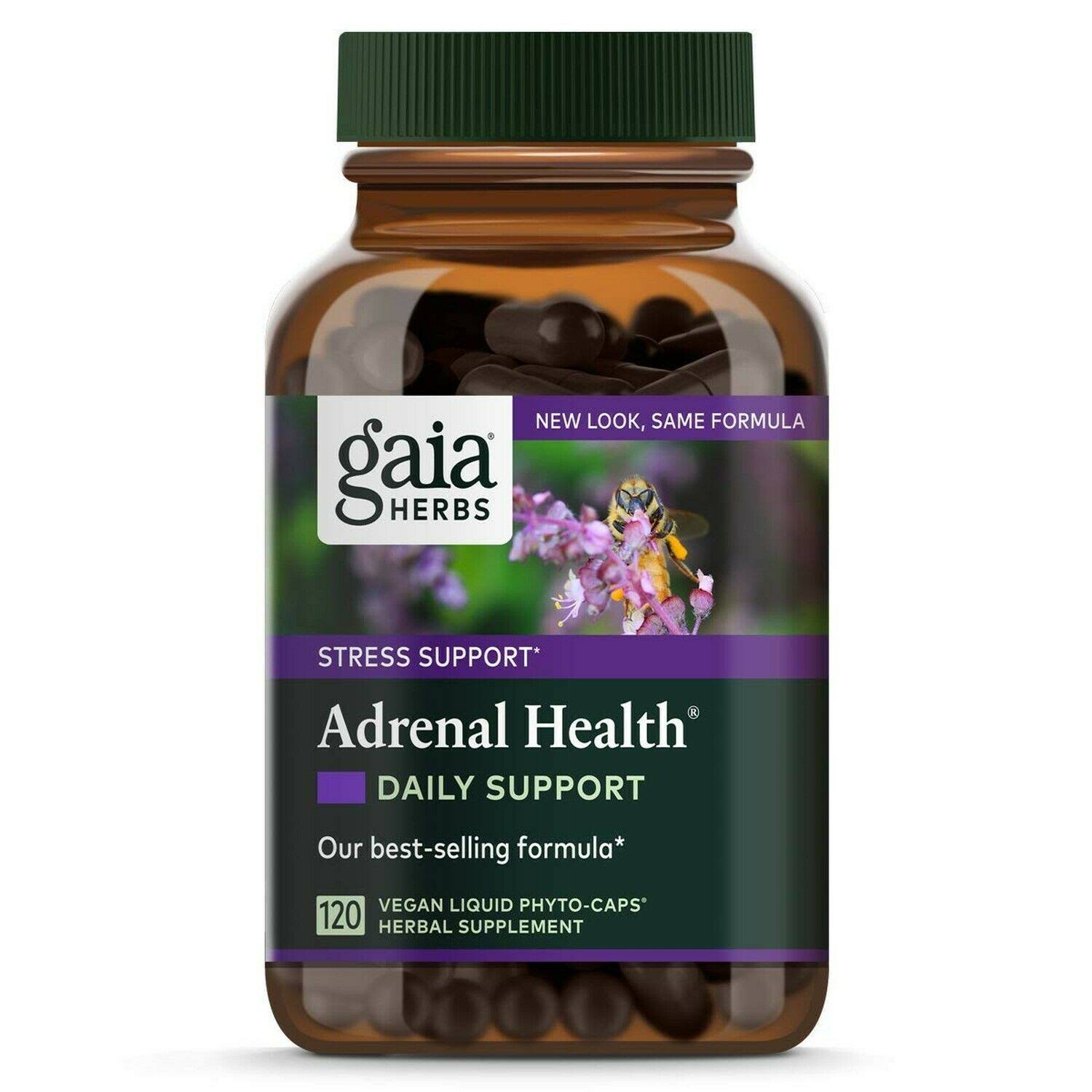 Gaia Herbs Adrenal Health Dietary Supplement - 120 Capsules