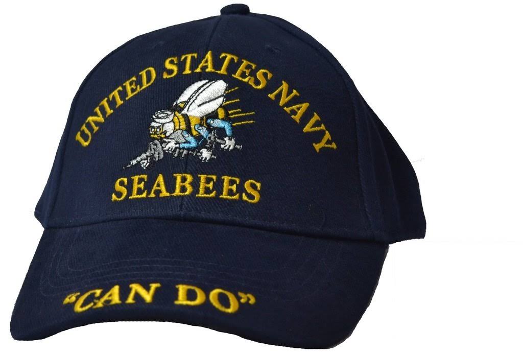 United States Navy Seabees Hat Blue