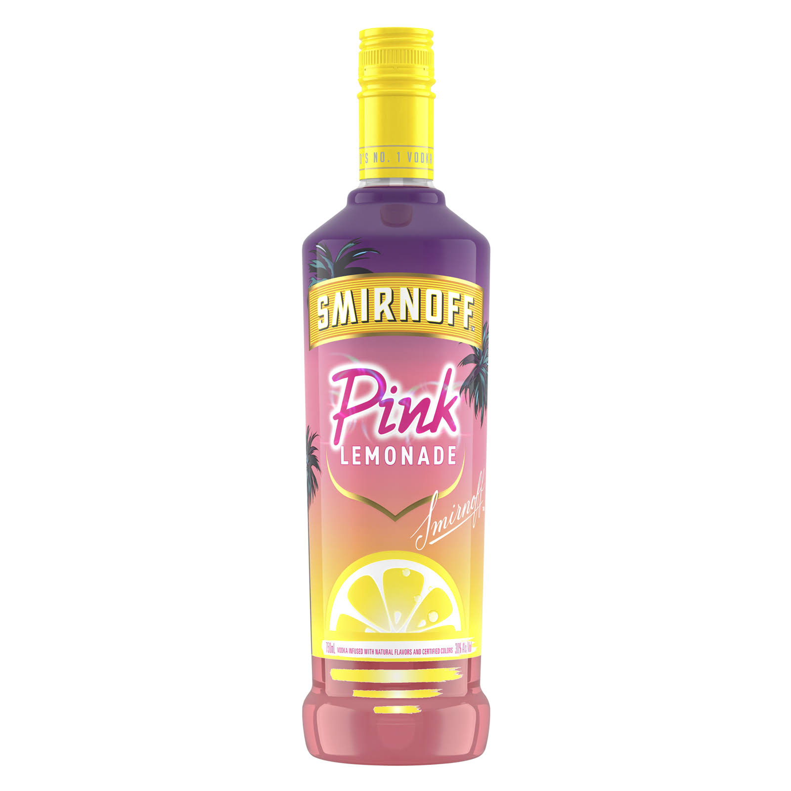 Smirnoff Pink Lemonade Vodka 750ml (60 Proof)