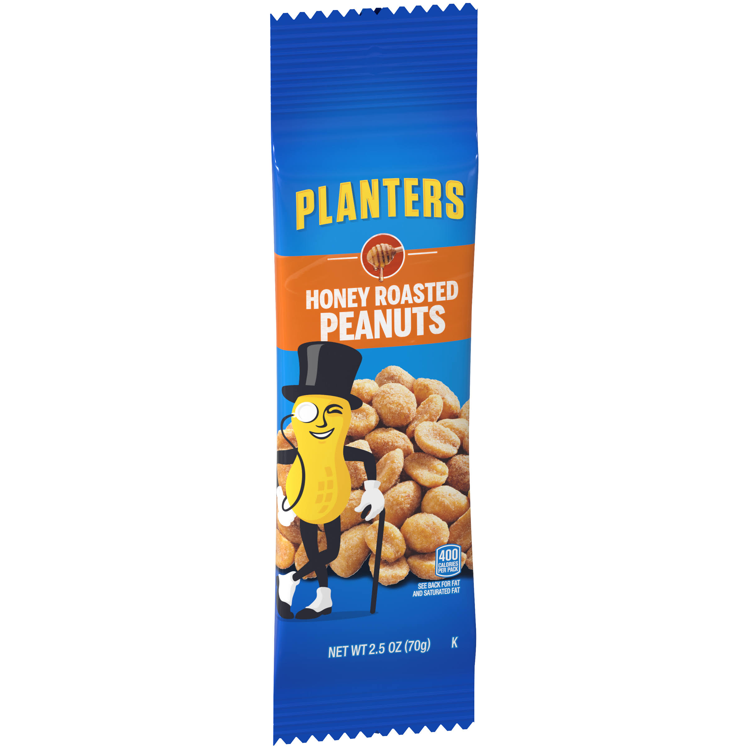 Kraft Planters Honey Roasted Cocktail Peanut - 2.5oz, 45 Count