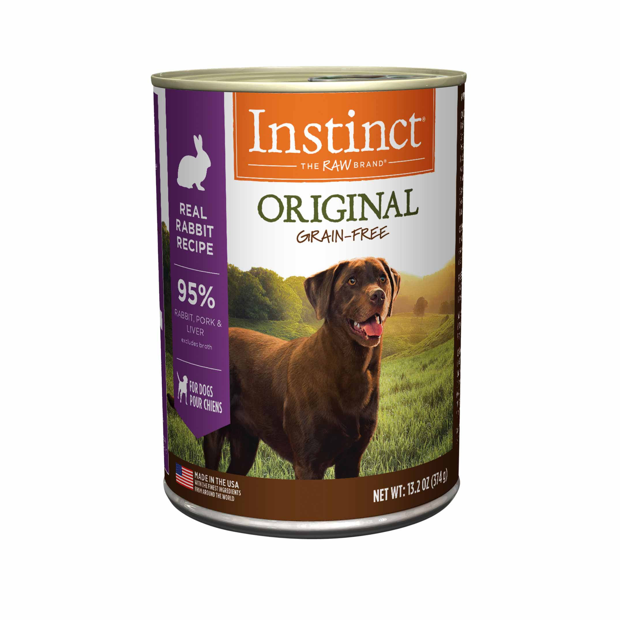 Nature's Variety Instinct Grain-Free Rabbit Canned Dog Food