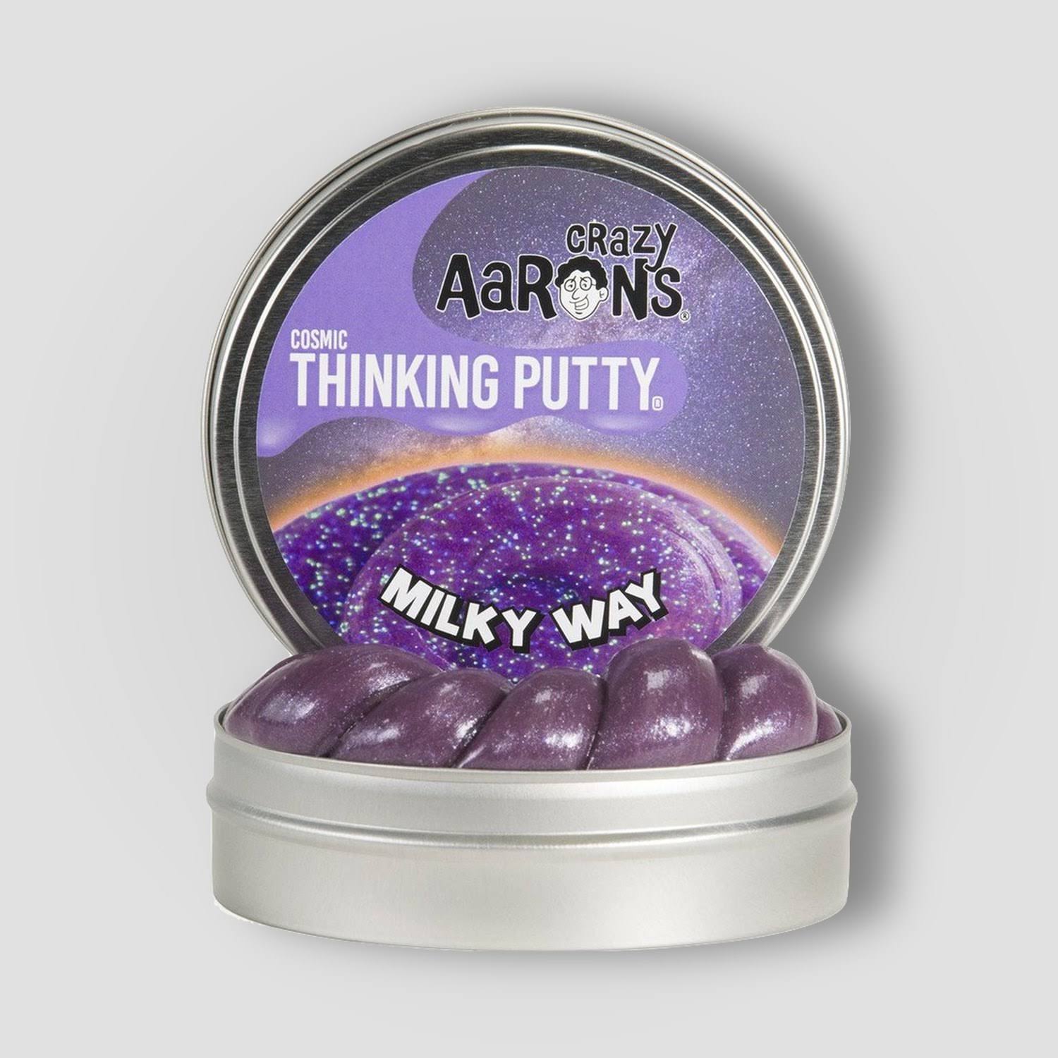 Crazy Aarons Thinking Putty, Cosmic Milky Way - 3.2 oz pack