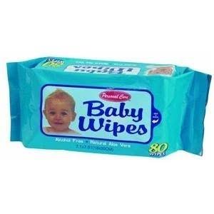 Baby Wipes 1x80 by Personal Care | Nursery | Free Shipping on All Orders | Best Price Guarantee | 30 Day Money Back Guarantee