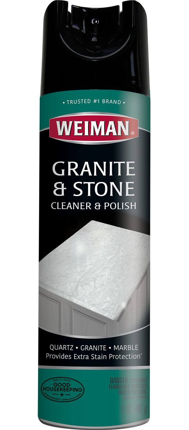 Weiman Granite Cleaner & Polish Aerosol, 17 fl. oz.