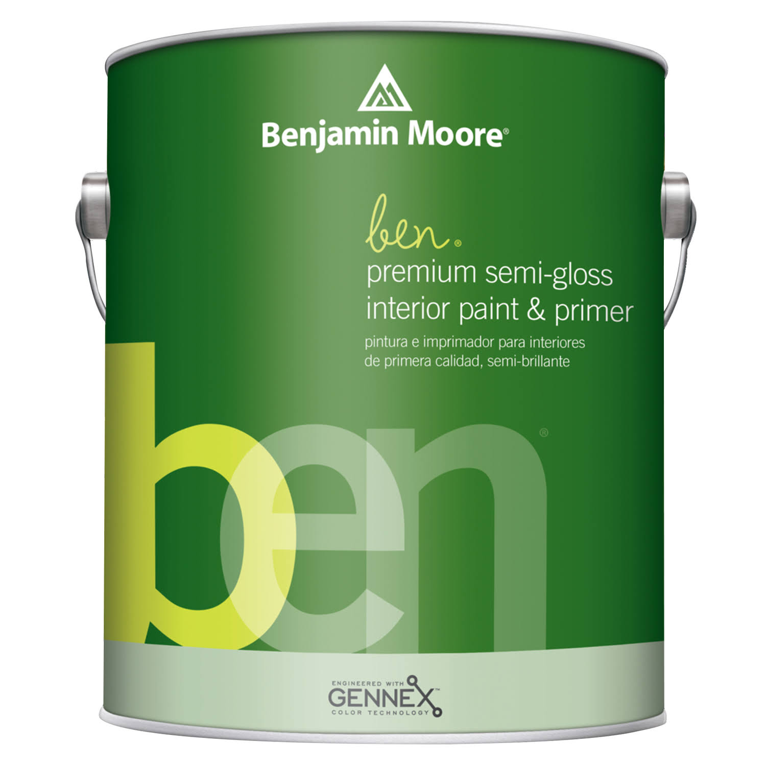 Benjamin Moore Ben Semi-Gloss Base 3 Paint Interior 1 gal.