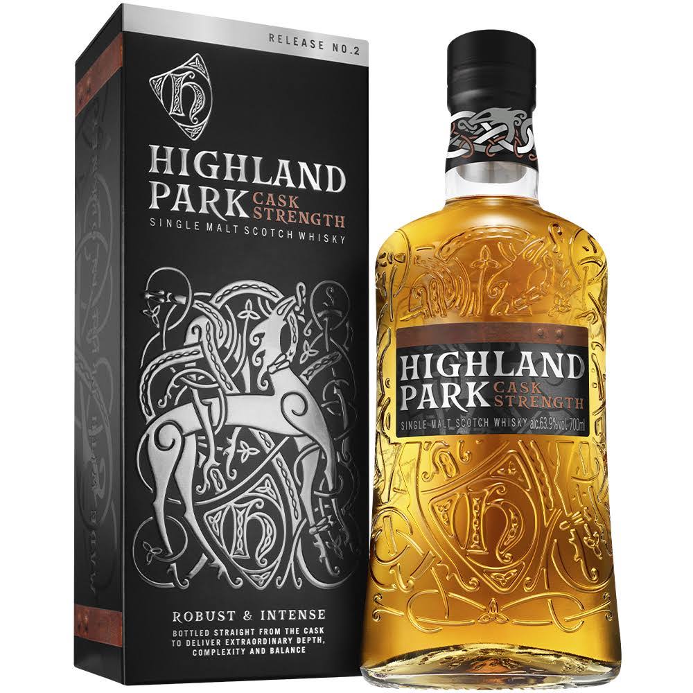 Highland Park Scotch Single Malt Cask Strength (750ml)