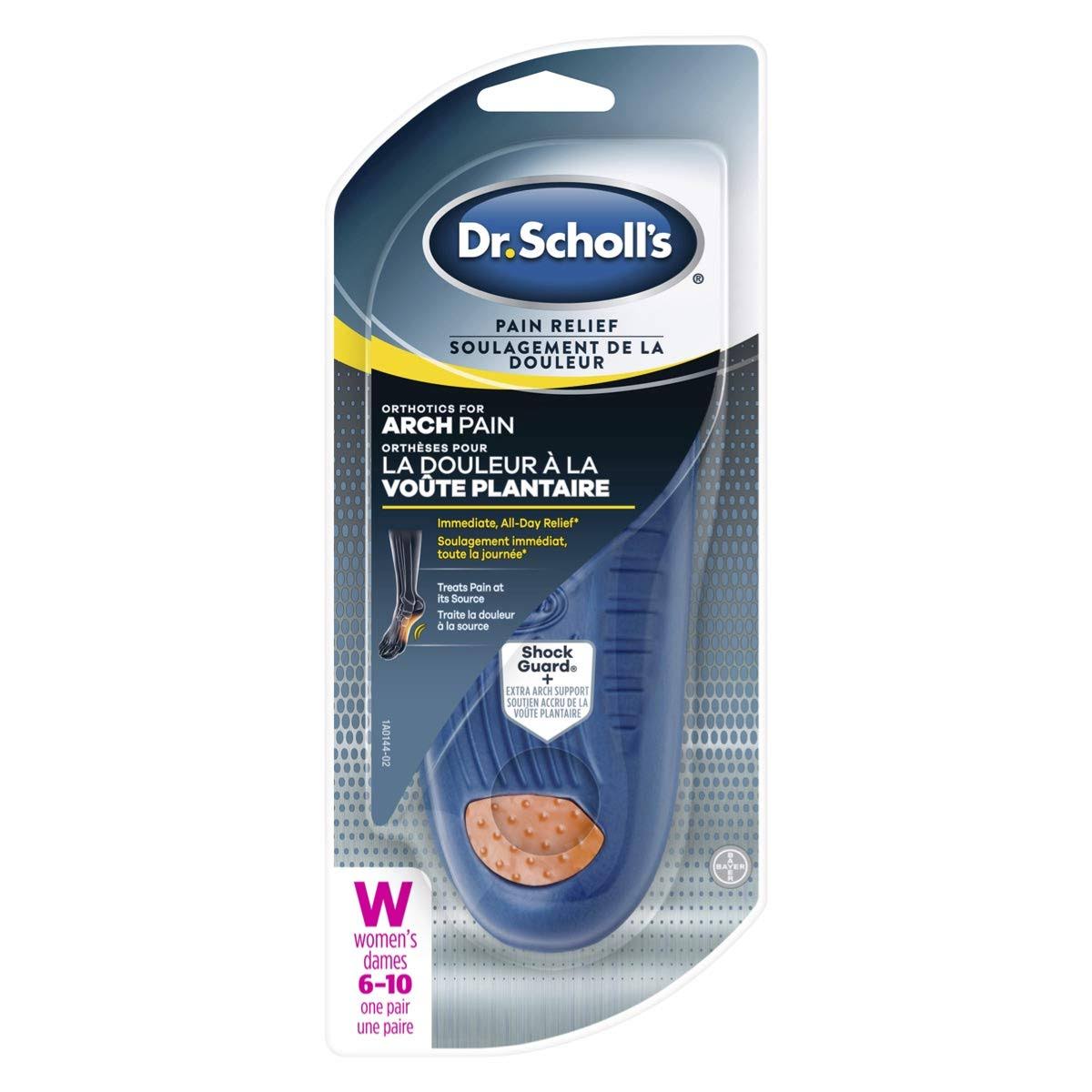 Dr. Scholl's Pain Relief Orthotics for Women's Arch Pain