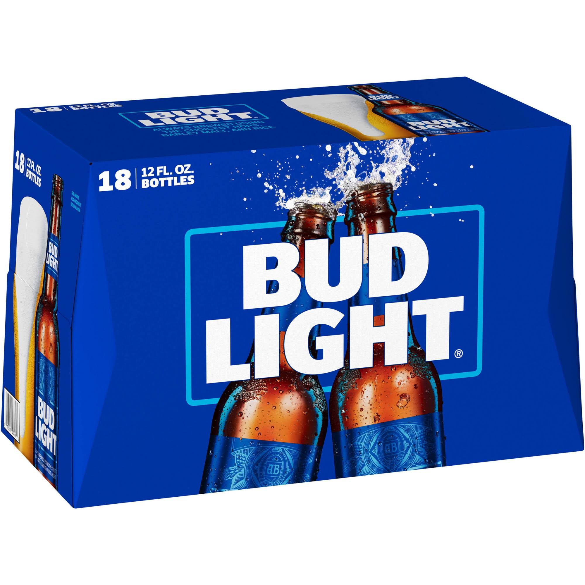 Bud Light Beer - 12oz, 18 Pack