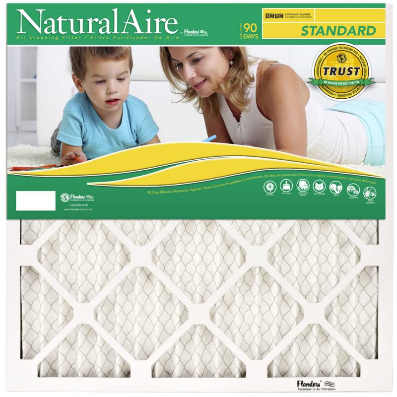 Naturalaire Standard Air Filter - 16x25x1 in