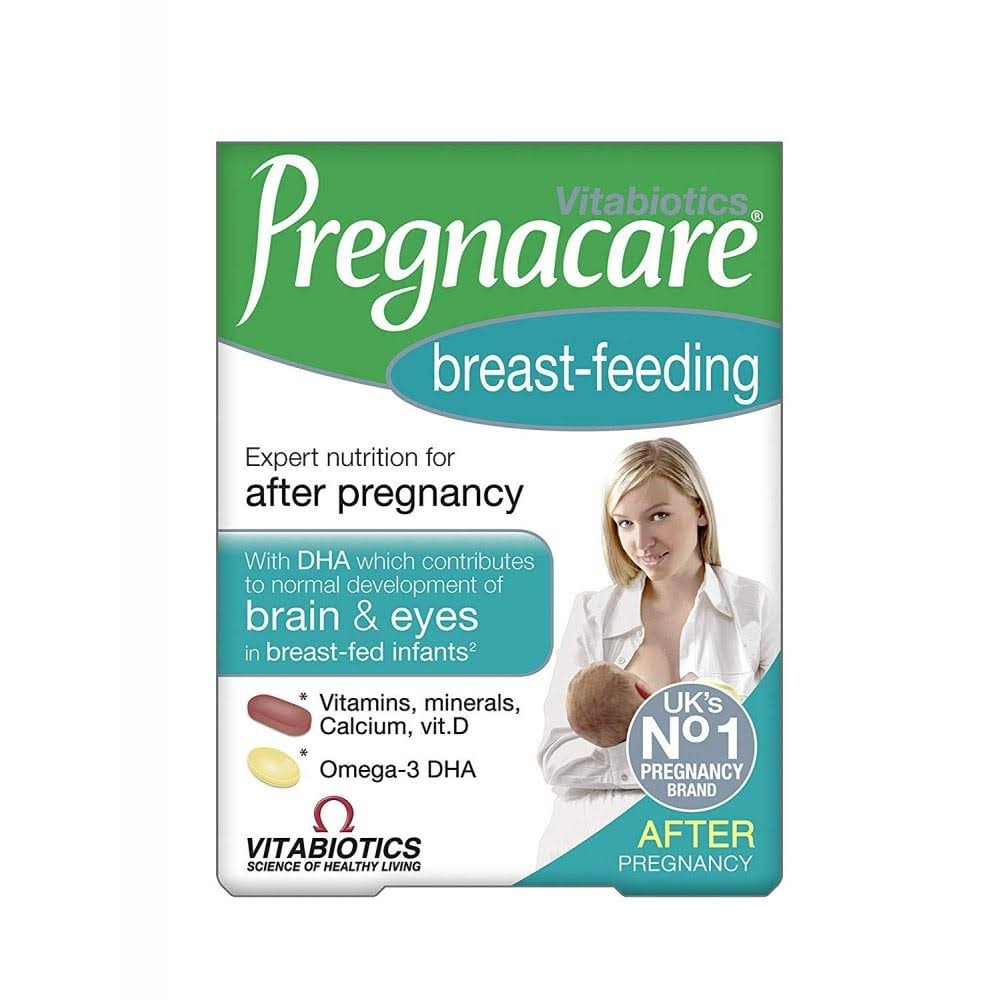 Vitabiotics Pregnacare After Pregnancy Breast-Feeding Supplement - Dual Pack Capsules, 84 Pack