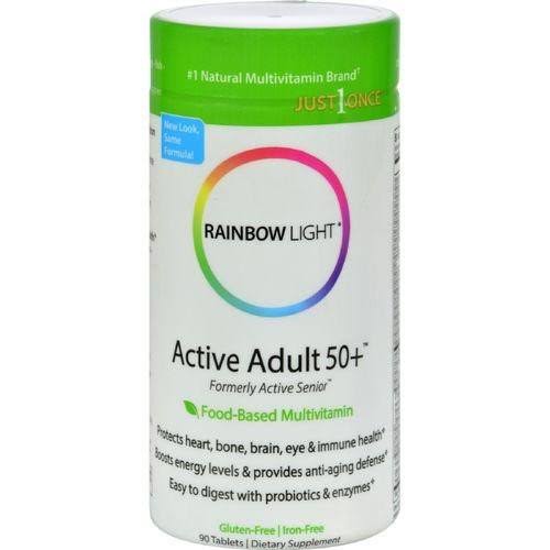 Rainbow Light Active Adult 50+ Multivitamin - 90 tablets