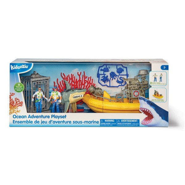 Kidoozie Ocean Adventure Playset, Indoor or Outdoor Toy, for Children Ages 3 and Up