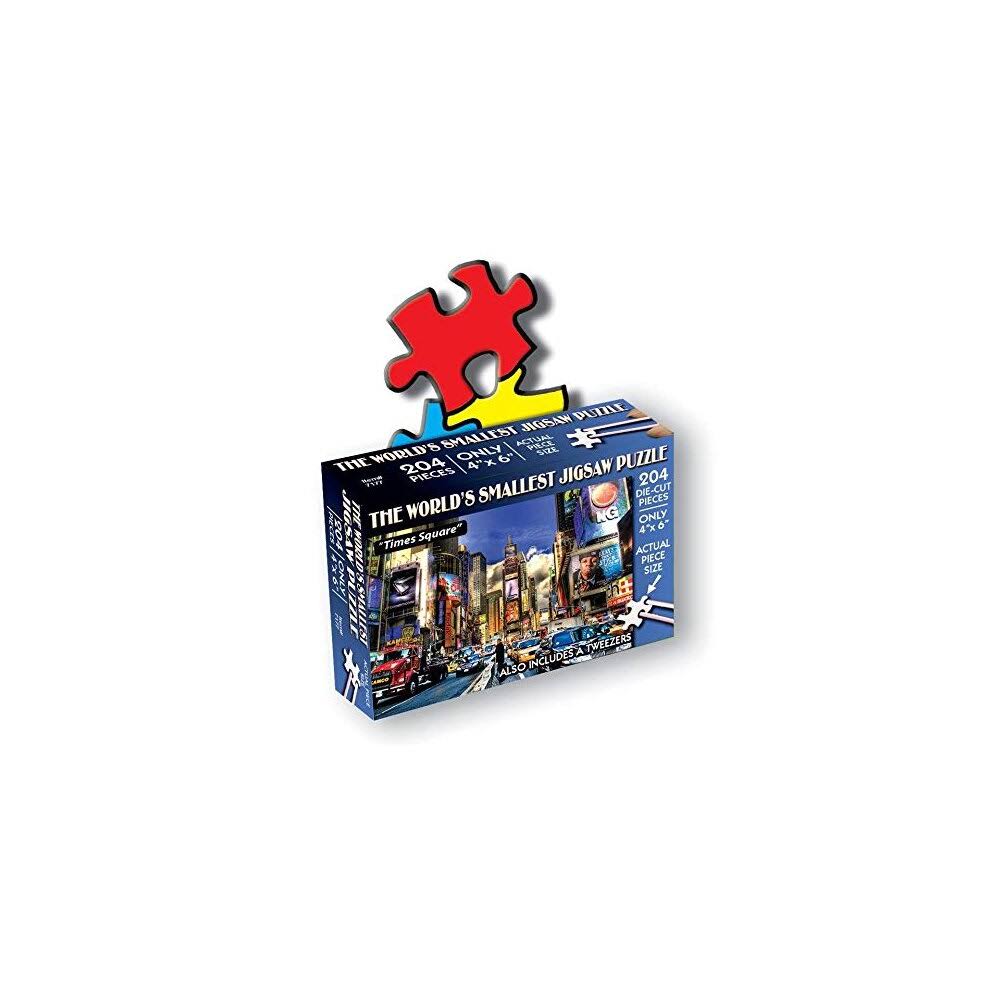 TDC Puzzles Jigsaw Puzzle Set - Times Square, 204pcs, 4" x6"