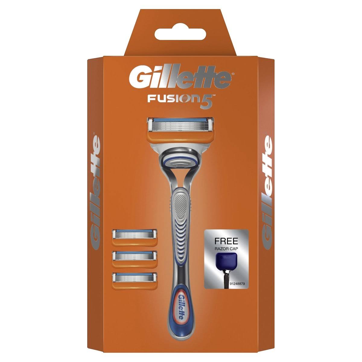 Gillette Men's Fusion 5 Razor Blades Pack - 4pk