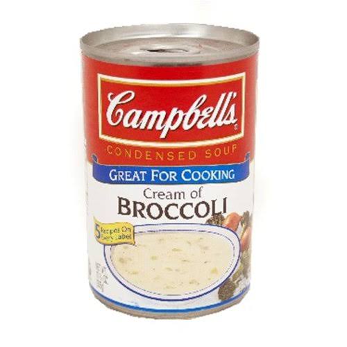 Campbell's Condensed Soup - Cream Of Broccoli, 10.5oz