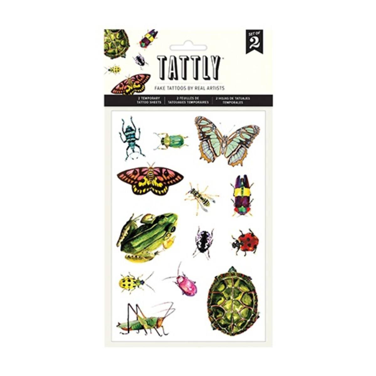 Tattly Sheet Critters on The Move Tattoos