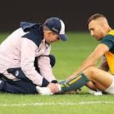Wallabies star Quade Cooper pulled from line-up minutes before kick-off after warm-up calf injury