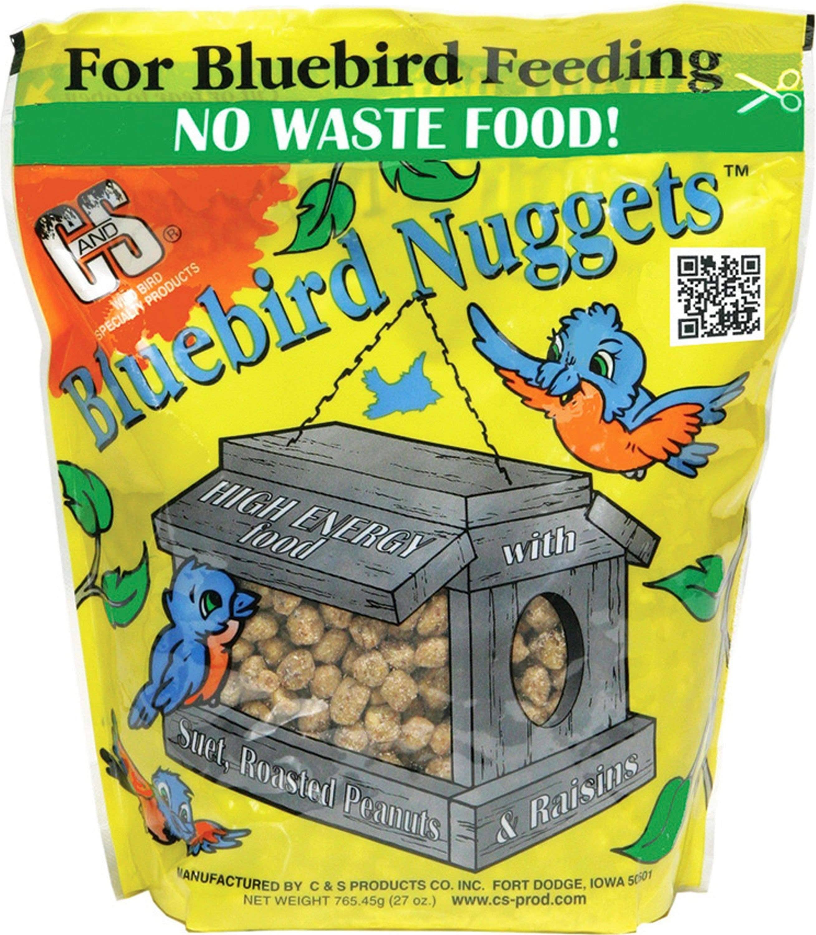 C and S Products Bluebird Suet Nuggets - 27oz