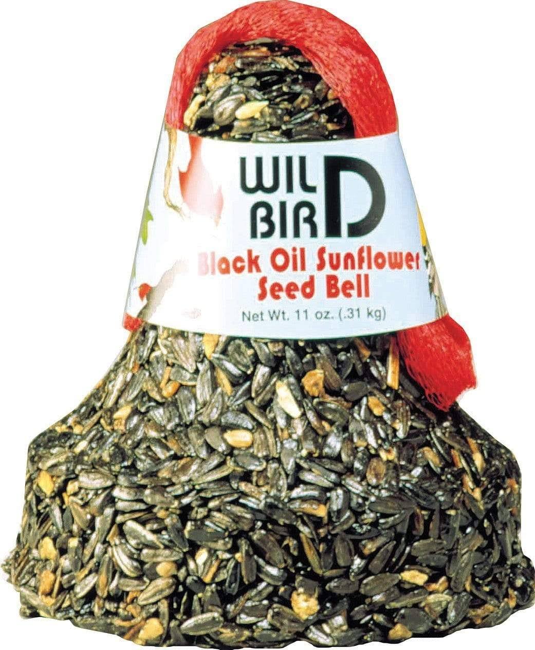 Pine Tree Farms Black Oil Sunflower Seed Bell with Net - 11oz