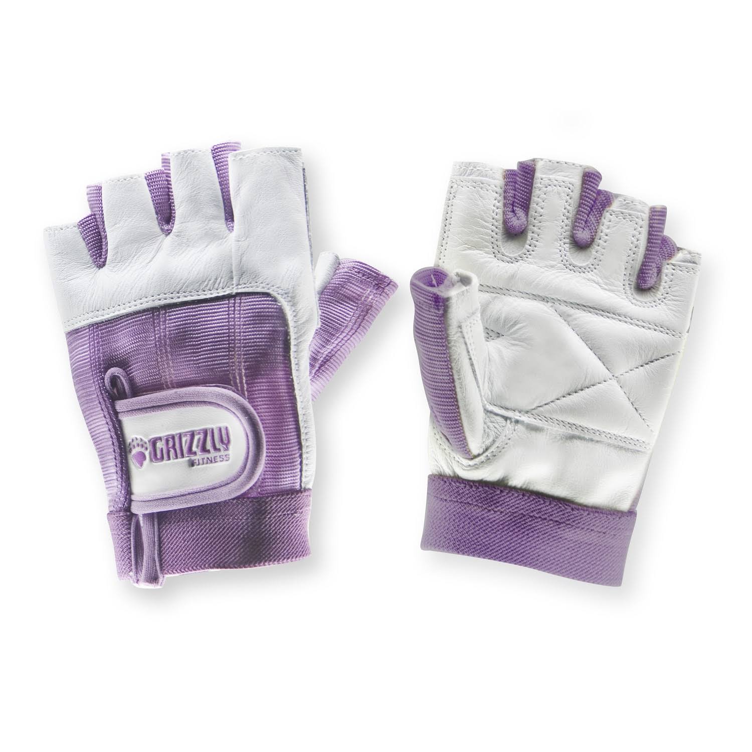 Grizzly Fitness Womens Paw Training Gloves - Purple, Medium
