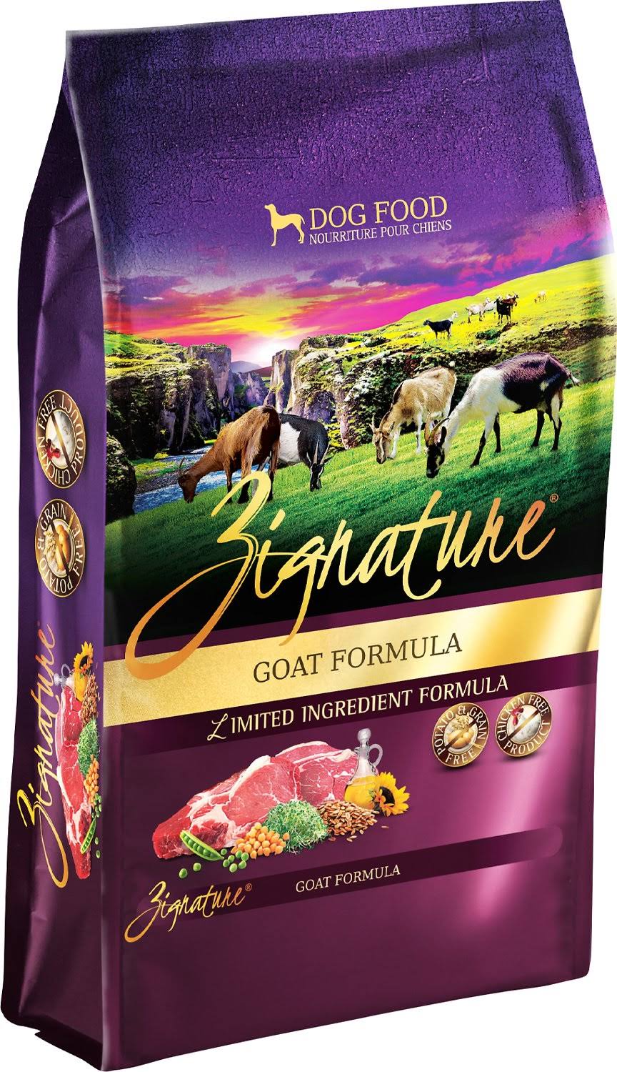 Zignature Limited Ingredient Gf Goat Dog Food 4Lb