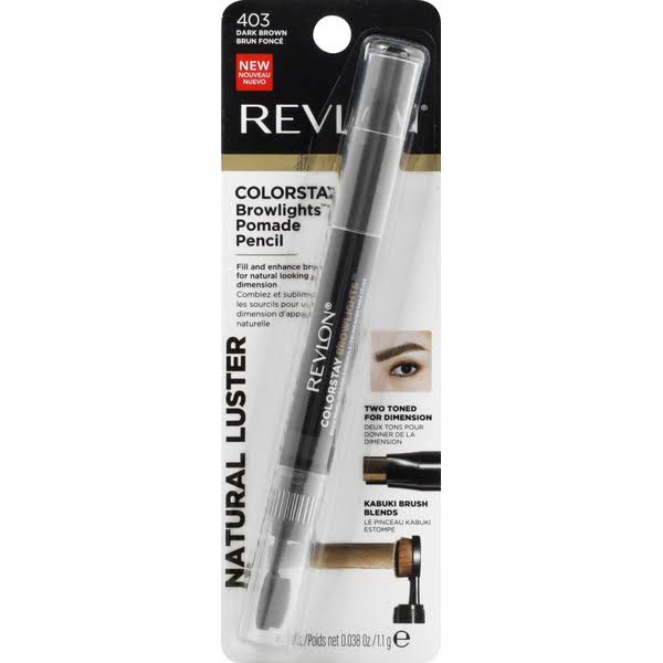 Revlon ColorStay Browlights Eyebrow Pomade Pencil - 403 in Dark Brown