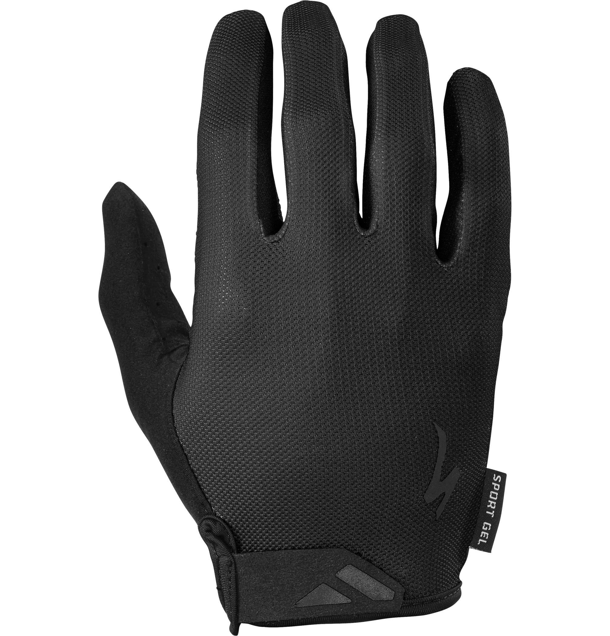 Specialized Body Geometry Sport Gel Long Finger Gloves - Black