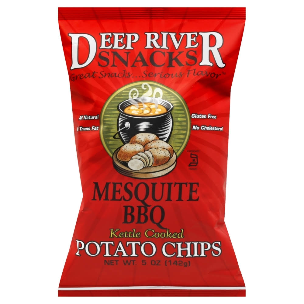 Deep River Snacks Potato Chips - Mesquite BBQ