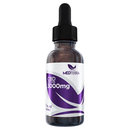 Medterra 3000mg Tincture with MCT