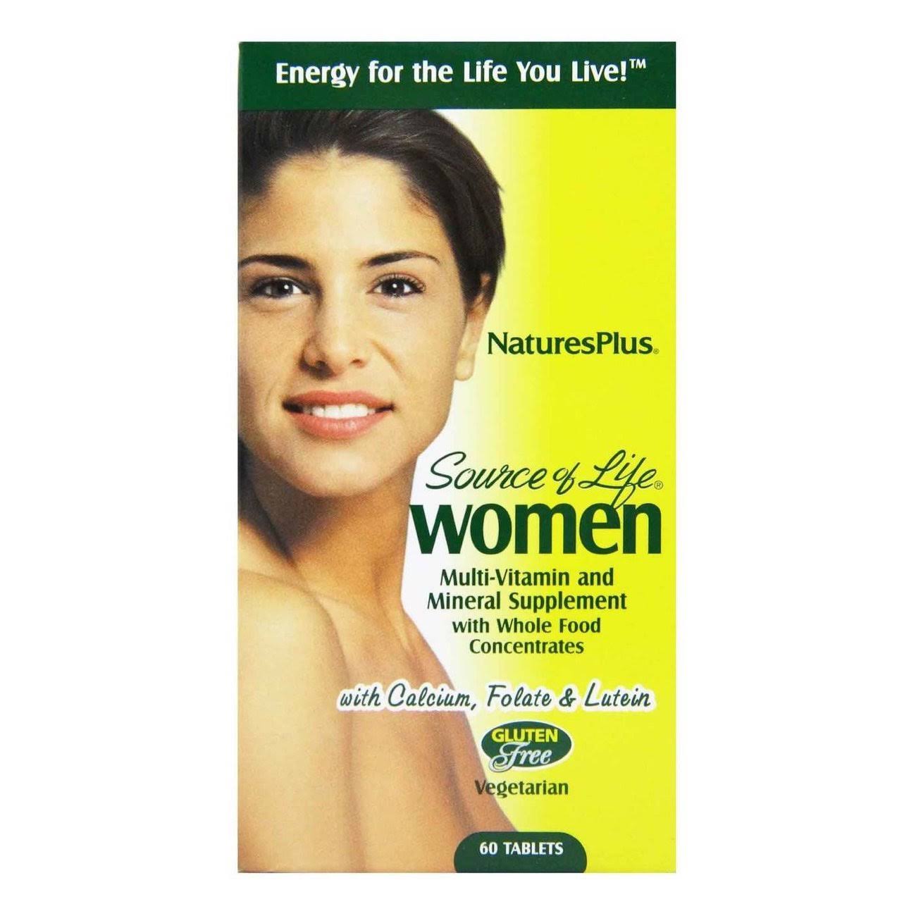 Nature's Plus Source of Life for Women - 60 Tablets