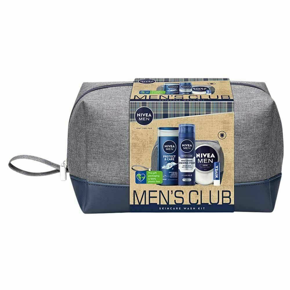 Nivea Men Men's Club Skincare Wash Kit Gift Set
