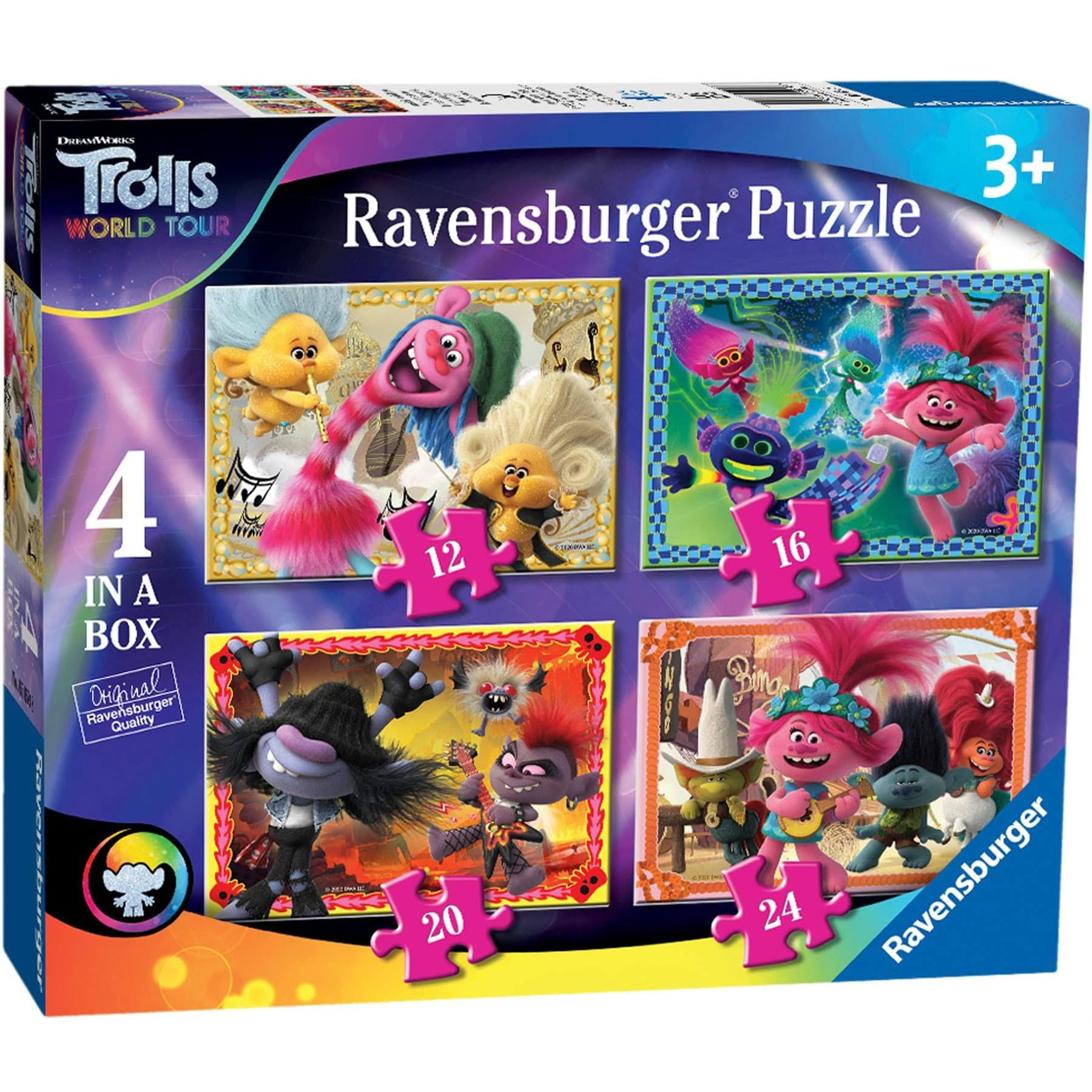 Ravensburger Trolls 3x 49pc Jigsaw Puzzles 