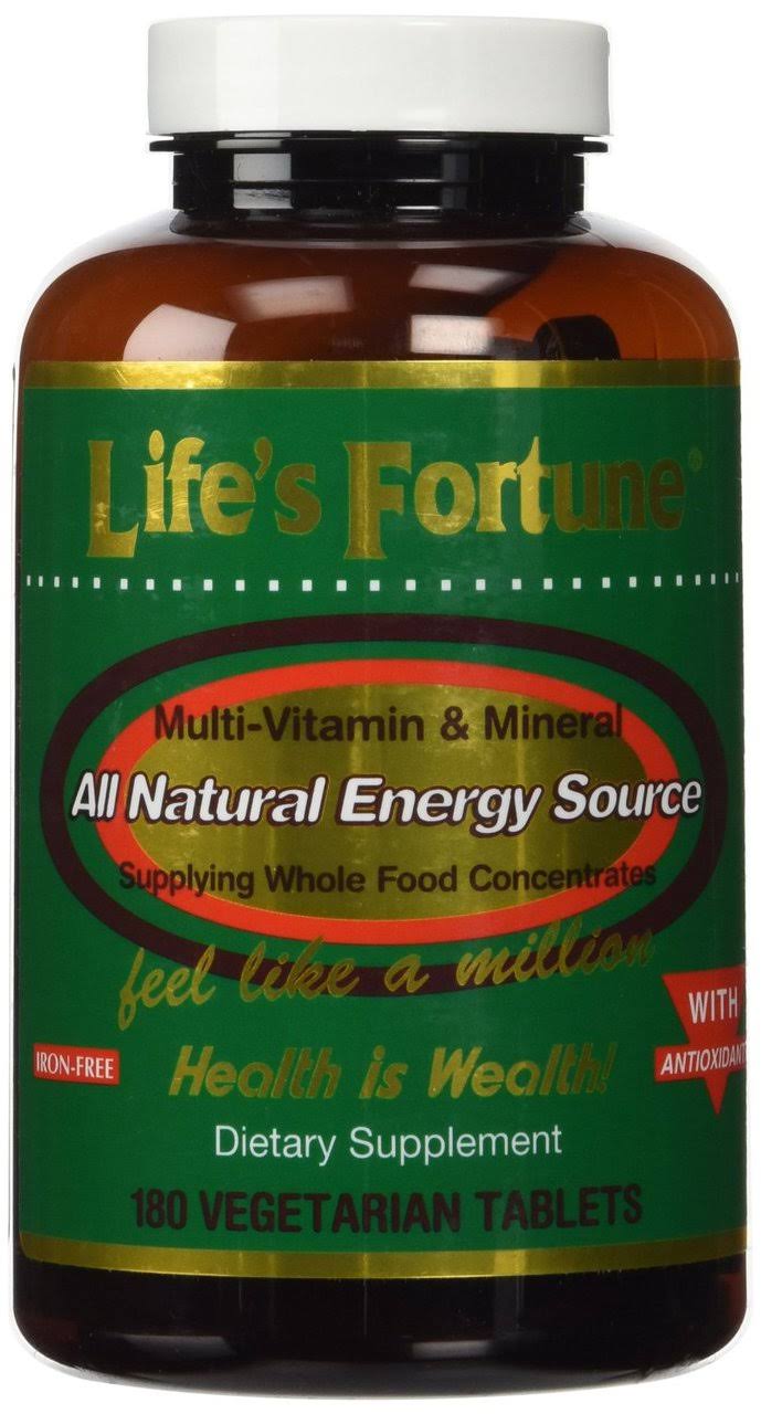 Life's Fortune Multivitamin & Mineral 180 Tablets