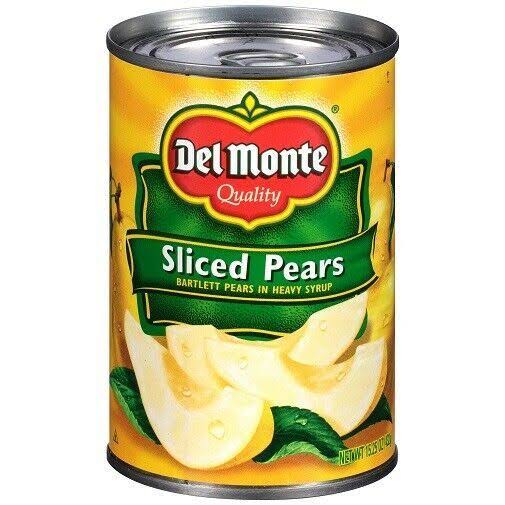 Del Monte Sliced Pears - 15.25oz