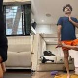 Neha Dhupia practices Shirshasana on International Yoga Day, says “I get it from my father”