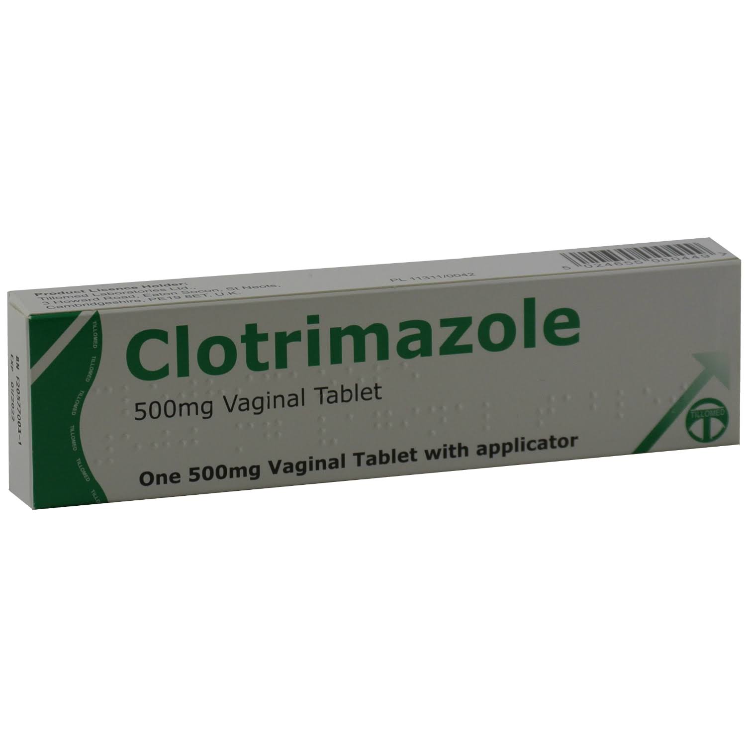 Clotrimazole 500mg Vaginal Tablet with Applicator