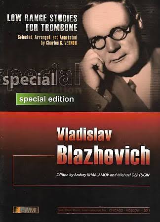 Ensemble publications Blazhevich: Low Range Studies for Trombone