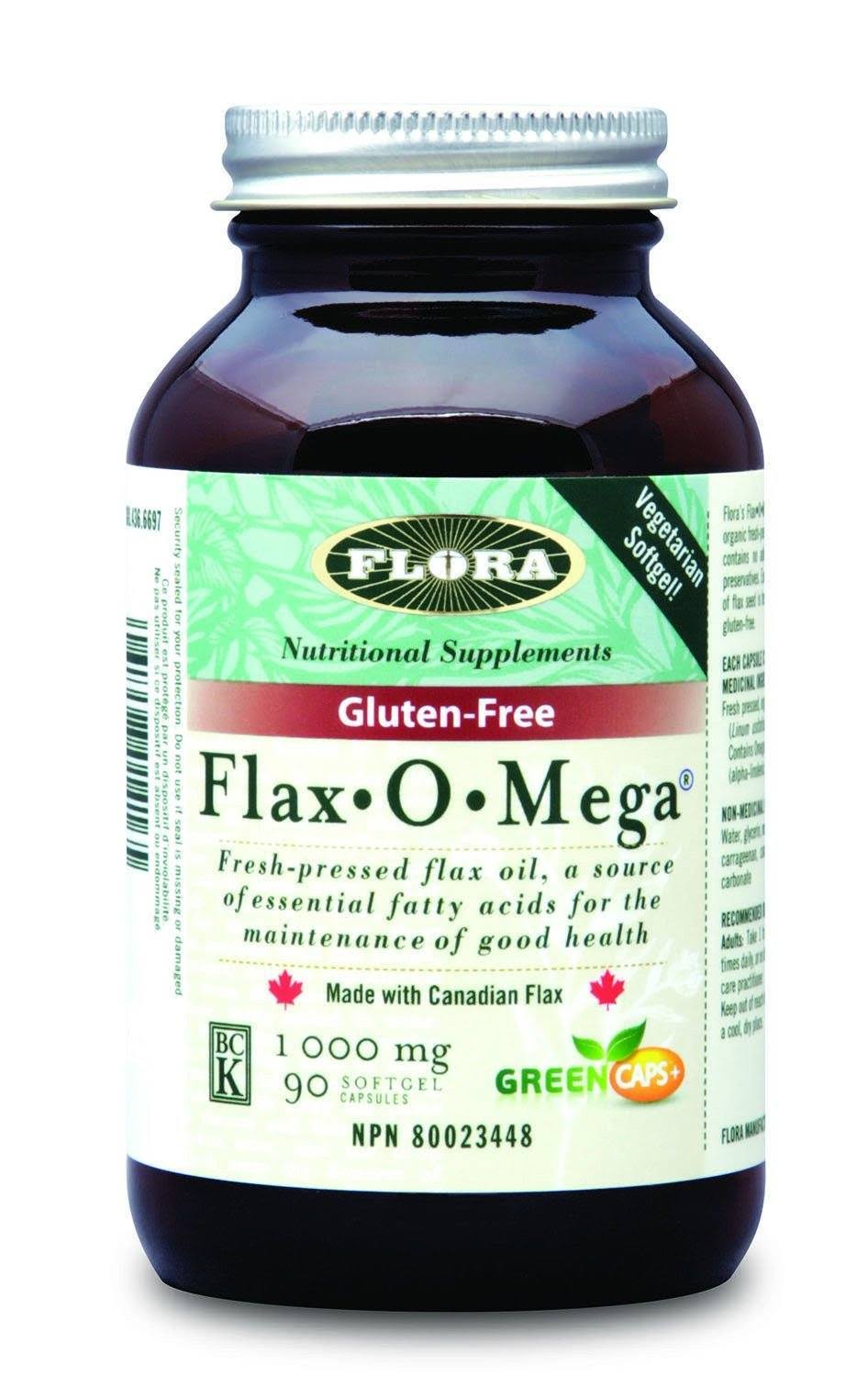 Flora Flax O Mega Capsules - 1000mg
