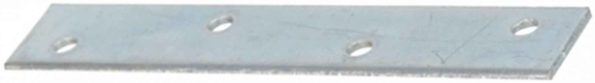 The Hillman Group Mending Plate - 12" x 1 1/8", Zinc Plated, 5pk