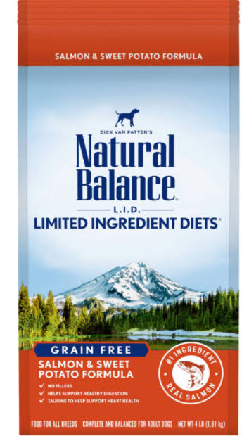 Natural Balance L.I.D. Limited Ingredient Diets Grain Free Salmon & Sweet Potato Formula Adult Dry Dog Food