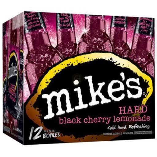 Mike's Hard Black Cherry Lemonade Cocktail - 11.2oz, 12pk