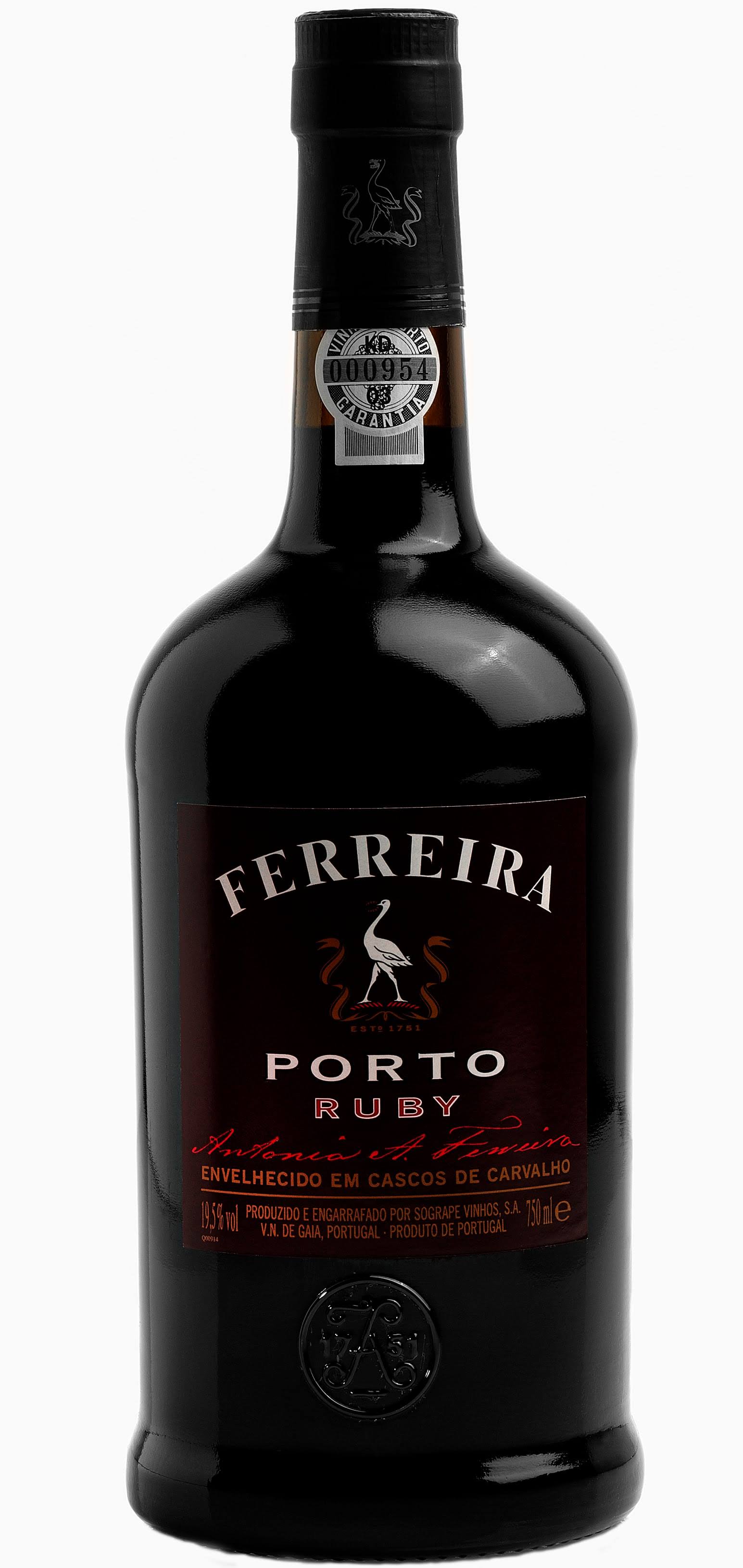 Ferreira 10 Year Old Ruby Porto - 750 ml bottle